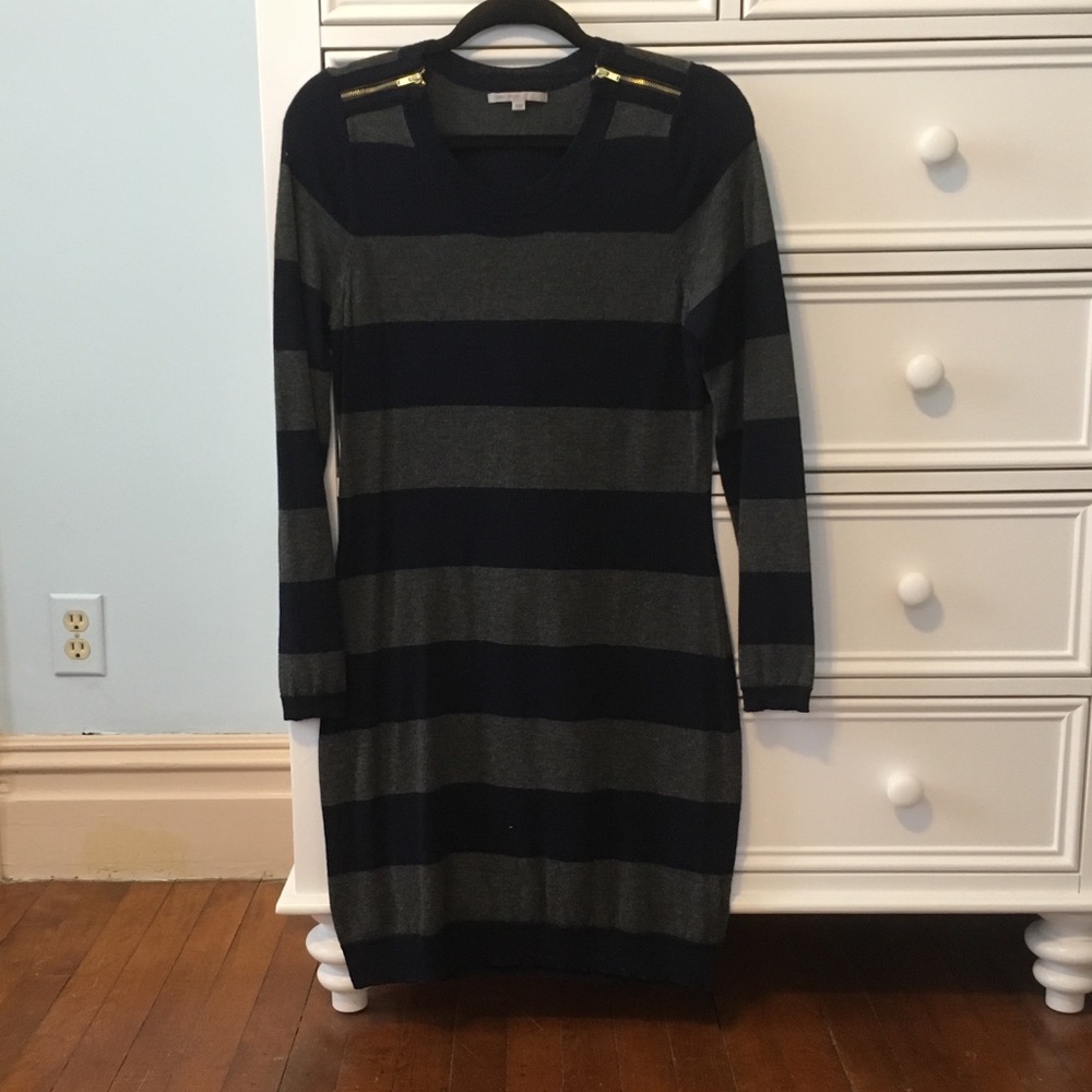 Gap Striped sweater dress
